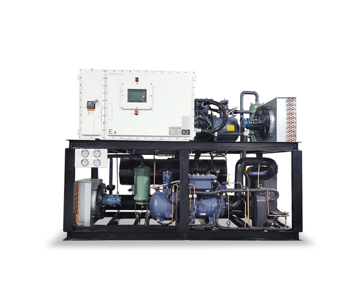 水冷式復疊制冷機組  水冷式螺桿機組