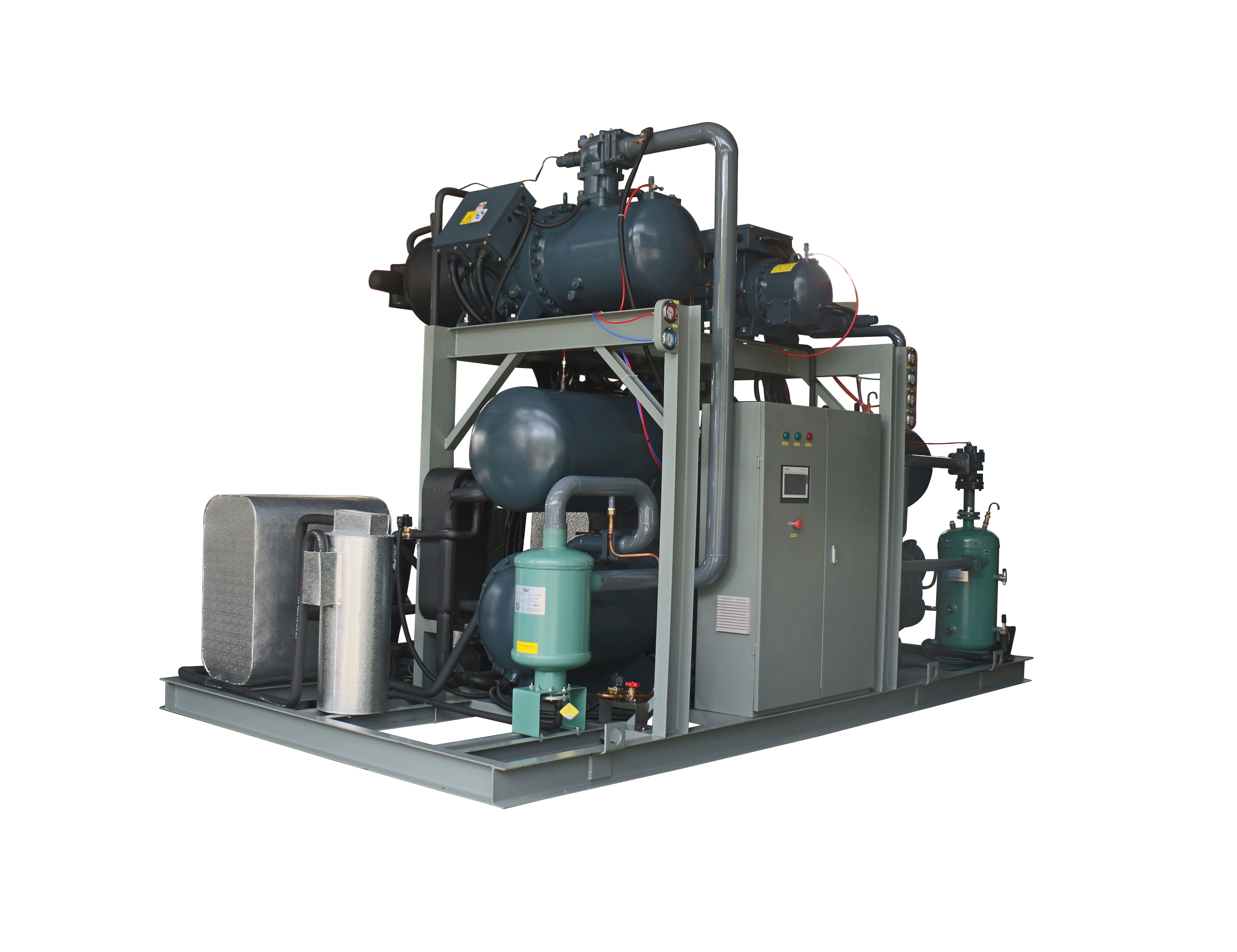 螺桿復疊機組 三級復疊-120℃冷凍機 大型復疊制冷機組冷水機